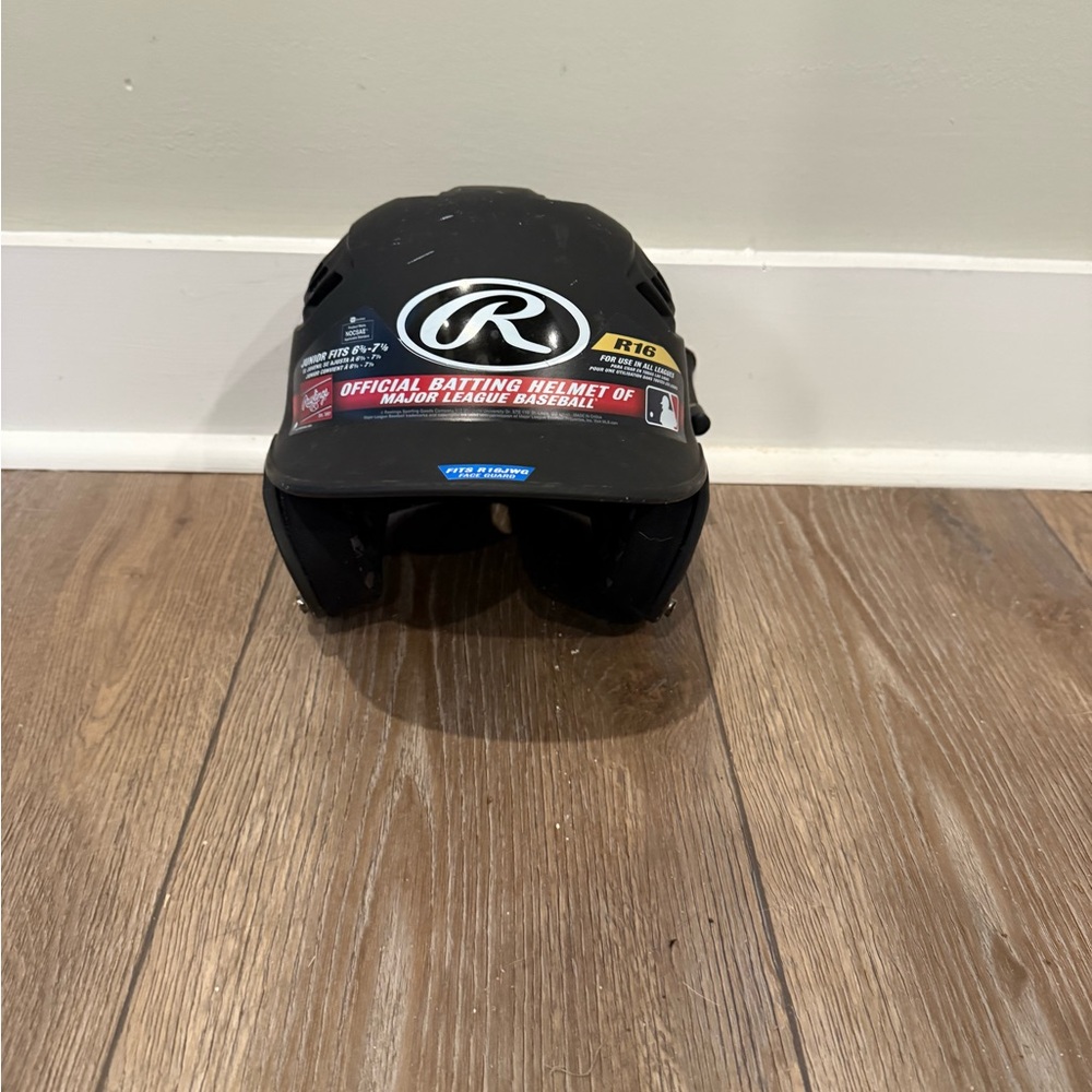 Rawlings Black Baseball Helmet